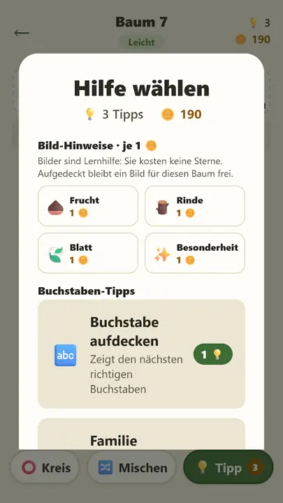 Baumkreis – Know your Tree – Screenshots 2