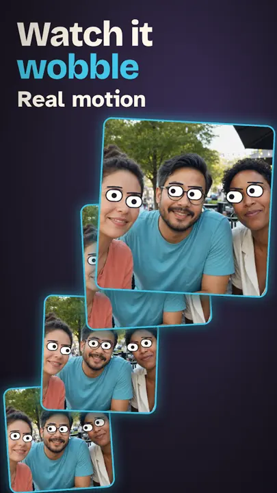 WobblePop: Animate Photos – Screenshots 3