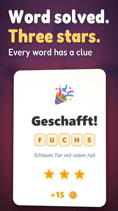 Wortkreis German Word Game – Screenshots 2