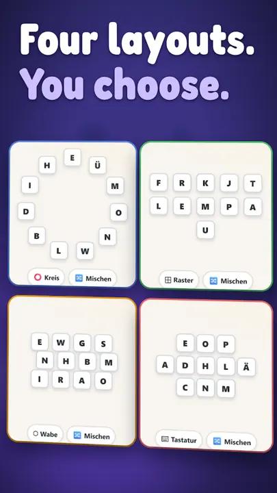 Wortkreis German Word Game – Screenshots 3